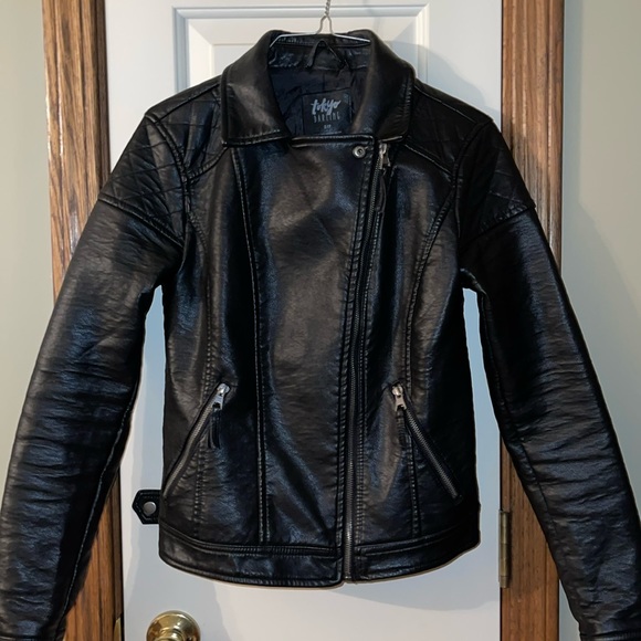 tokyo Darling Jackets & Blazers - TOKYO DARLING “LEATHER” JACKET